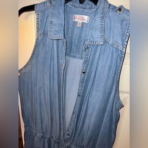 Light Blue Romper Size XL